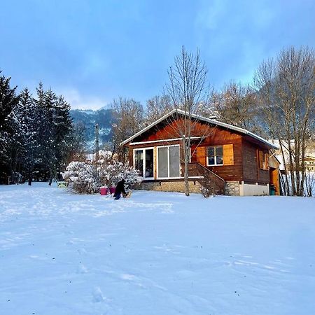 Chalet entier avec vue imprenable sur le village et la montagne Lus-la-Croix-Haute Extérieur photo