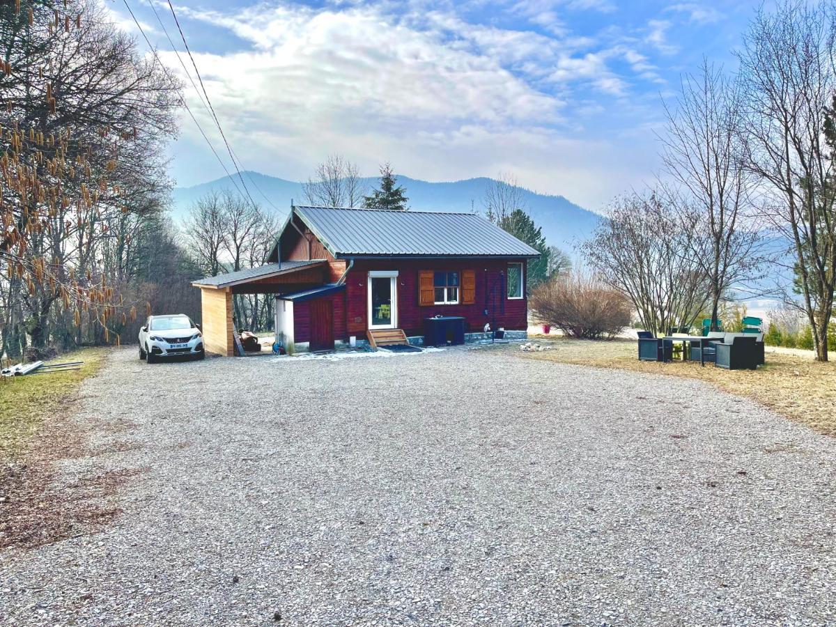 Chalet entier avec vue imprenable sur le village et la montagne Lus-la-Croix-Haute Extérieur photo