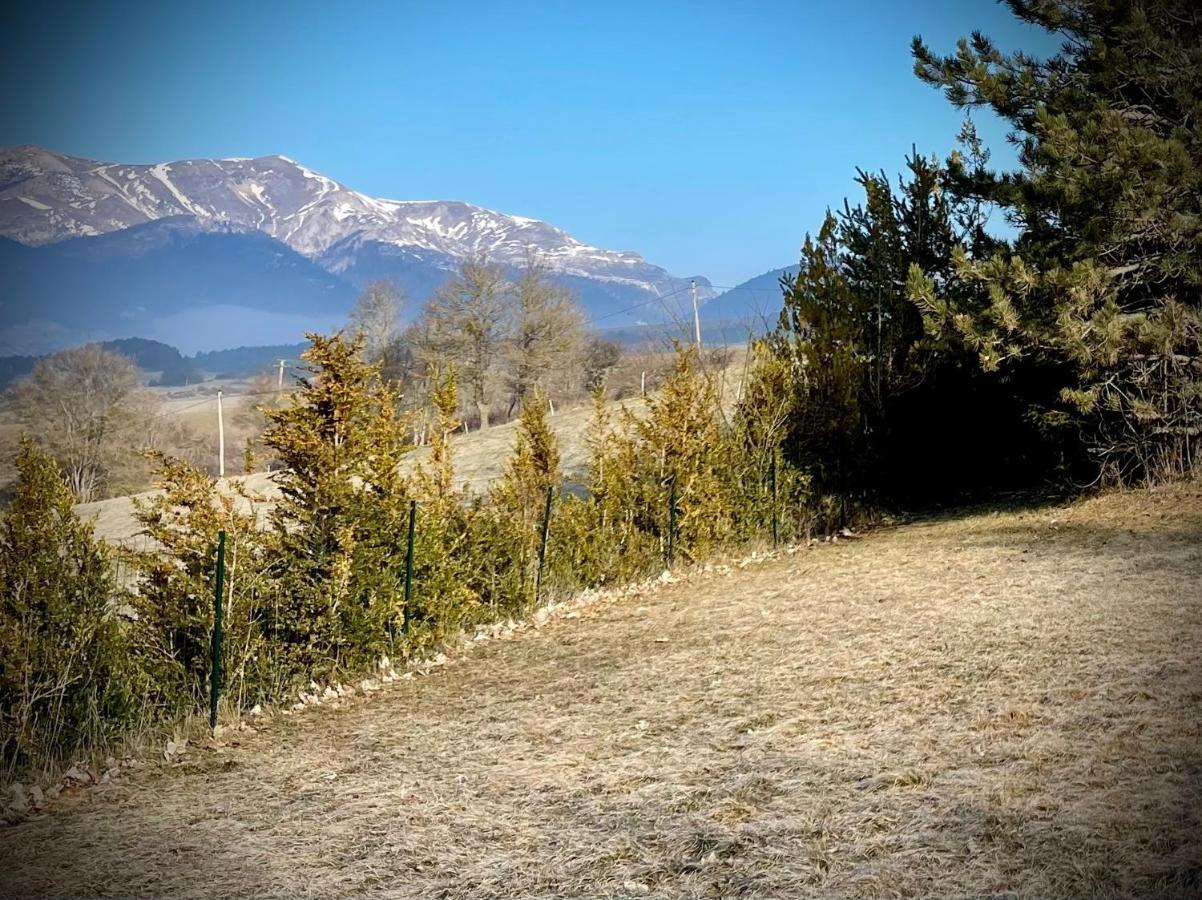 Chalet entier avec vue imprenable sur le village et la montagne Lus-la-Croix-Haute Extérieur photo