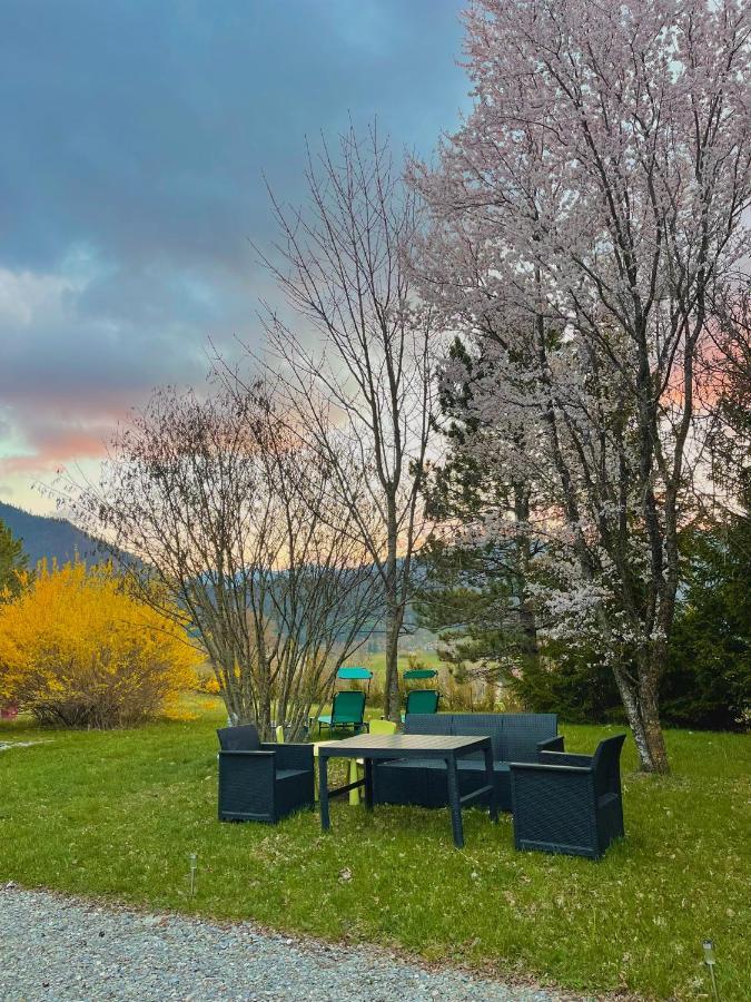 Chalet entier avec vue imprenable sur le village et la montagne Lus-la-Croix-Haute Extérieur photo