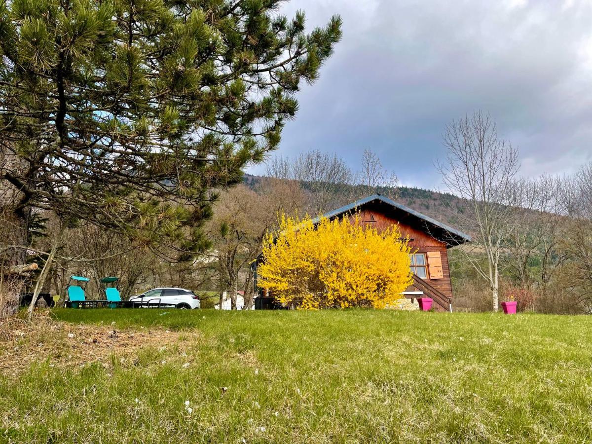 Chalet entier avec vue imprenable sur le village et la montagne Lus-la-Croix-Haute Extérieur photo